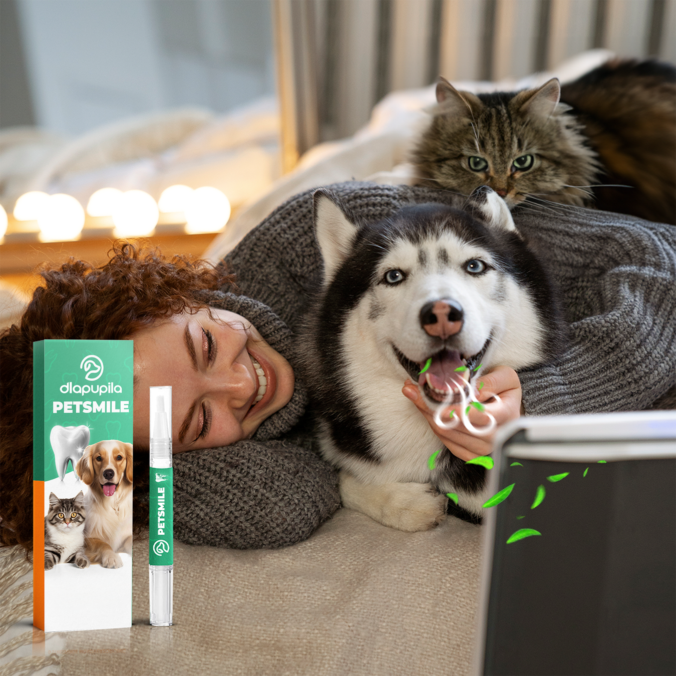 PetSmile™ | Pożegnaj kamień nazębny i nieświeży oddech!